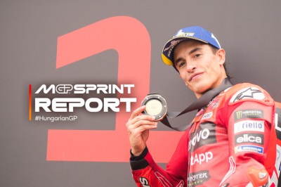 Marquez wins dramatic Balaton Sprint as VR46 earn double podium