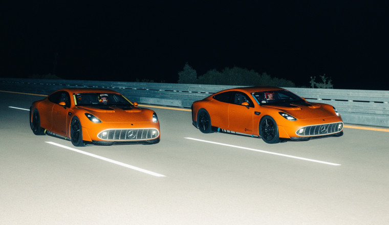 Mercedes-AMG GT XX EV Just Drove at 186 MPH for 7 Days, Only Stopping to Recharge