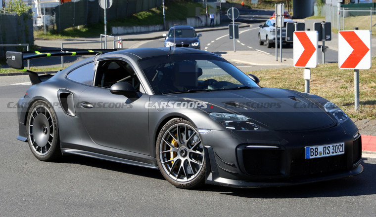 New 911 Slantnose Emerges, But Is It A Porsche Or A Manthey?