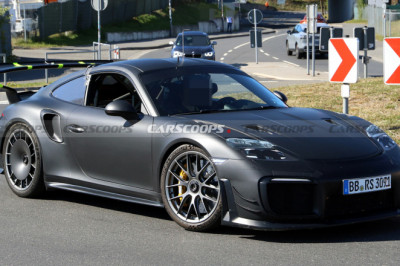 New 911 Slantnose Emerges, But Is It A Porsche Or A Manthey?