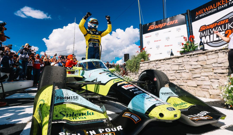 Christian Rasmussen Surges to Maiden IndyCar Win with Dramatic Milwaukee Mile Snap-on 250 Victory