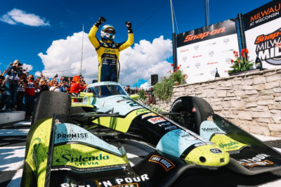 Christian Rasmussen Surges to Maiden IndyCar Win with Dramatic Milwaukee Mile Snap-on 250 Victory