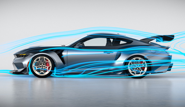 Secret Shared: The Ford Mustang GTD Gave Its Wing to the Mustang GT3