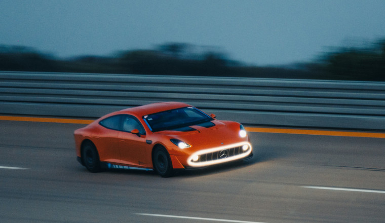 The Mercedes-AMG GT XX EV Drove 186 MPH Around The World In Less Than 8 Days