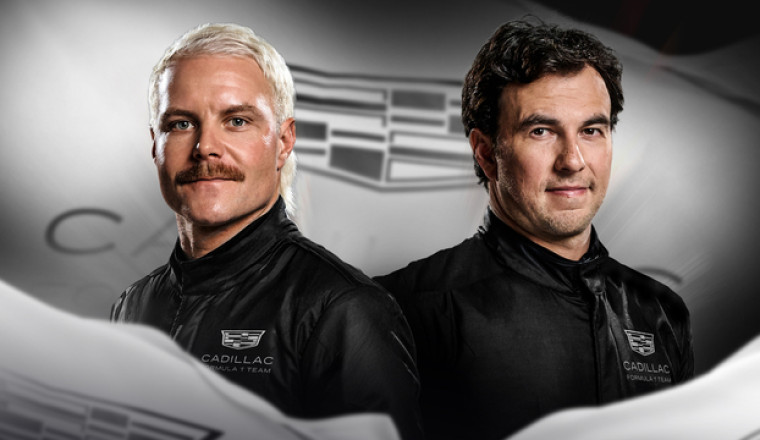 Cadillac opt for Perez and Bottas for inaugural 2026 season