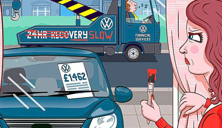 My brother died aged 51, but VW Finance is charging £1,462 to take back his car: SALLY SORTS IT