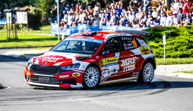 Onboard an ERC rally stage – without pacenotes!