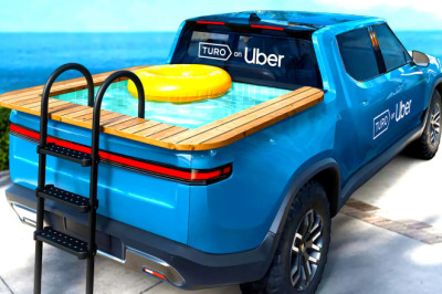 Rental Rivian’s Pool Feels Like An $80K Kiddie Tub Of Stranger Backwash
