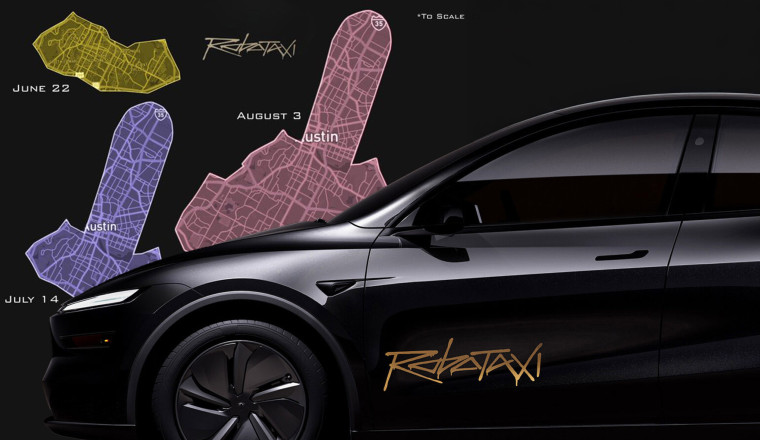Tesla Quietly Expands Robotaxi Zone To Nearly Double Waymo’s Coverage In Austin