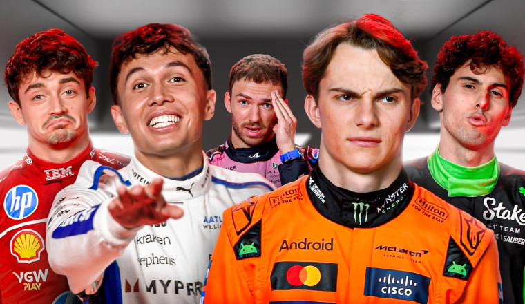 The F1 drivers take on the ‘badly described race’ challenge