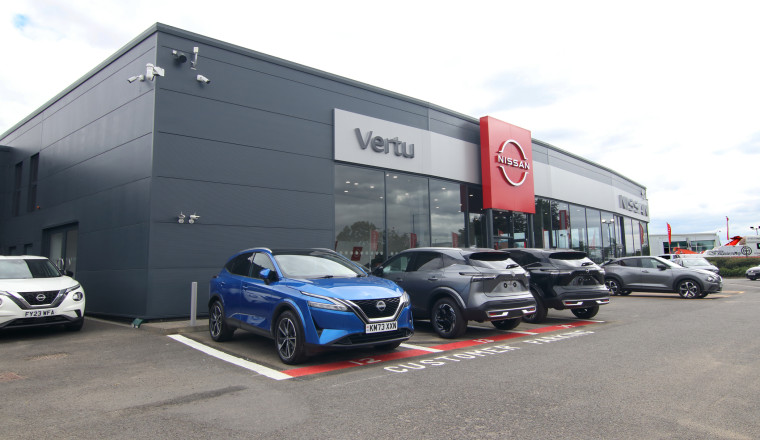 Vertu Motors transforms failed Cazoo site into state-of-the-art Nissan dealership