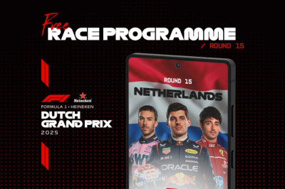OFFICIAL RACE PROGRAMME - 2025 Dutch Grand Prix