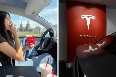 'I Got Striked': Woman Takes Tesla Road Trip on Highway. Then She Eats Her Chick-Fil-A Hands-Free in the Driver’s Seat