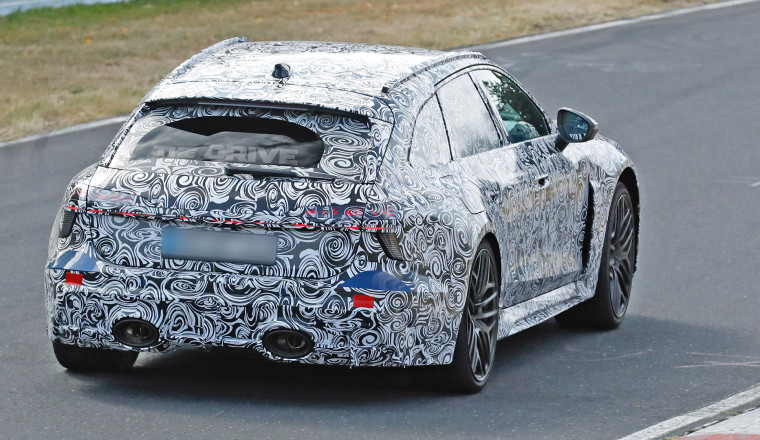 Next-Gen Audi RS6 Avant Spied Testing at the Nurburgring, and It Looks Like a PHEV