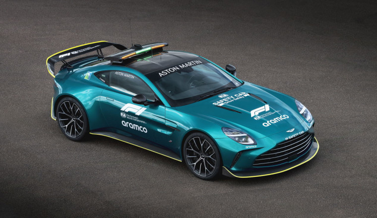 The Aston Martin Vantage S Is Stepping In As An F1 Safety Car
