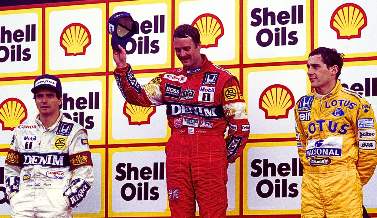 Mansell's epic comeback victory at Silverstone