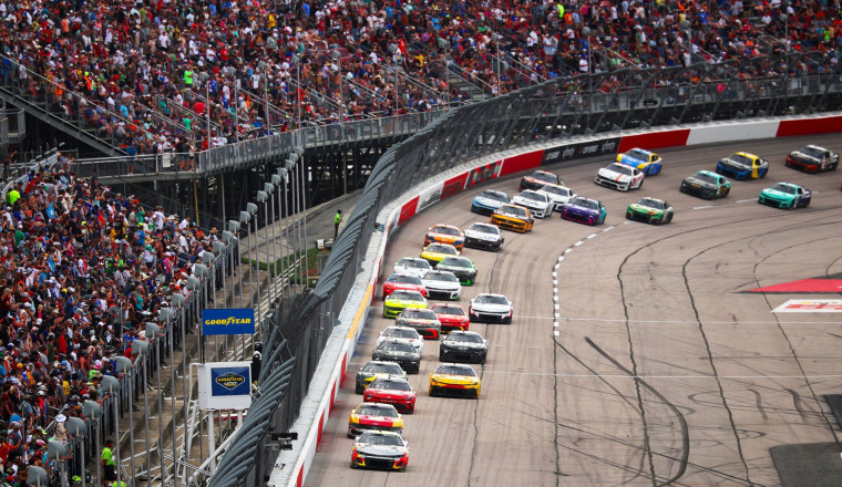 NASCAR starting grid and TV schedule for Darlington Raceway