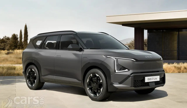 New Kia EV5 – Kia’s answer to EVs like the Skoda Enyaq – costs from £39,295
