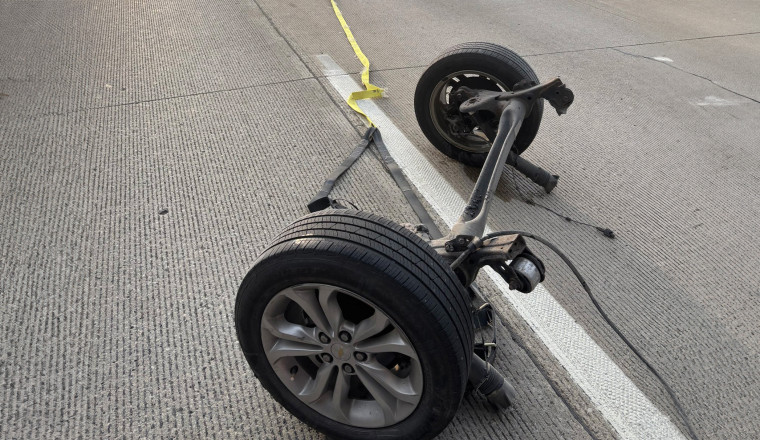 Police Got His Stolen Car Back But Ripped The Axle Off In The Process