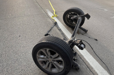 Police Got His Stolen Car Back But Ripped The Axle Off In The Process