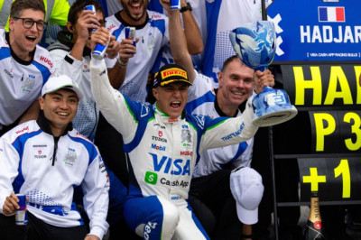 Rookie Hadjar labels 1st F1 podium 'unreal'
