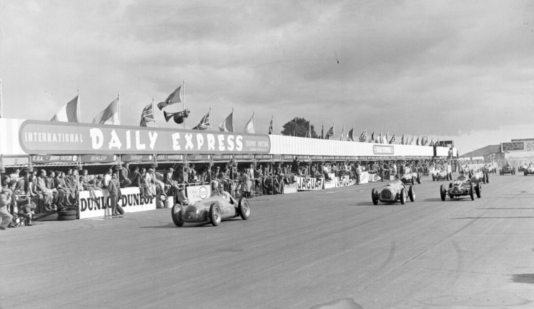 The day the Daily Express airlifted a racing car to Silverstone... and what happened next