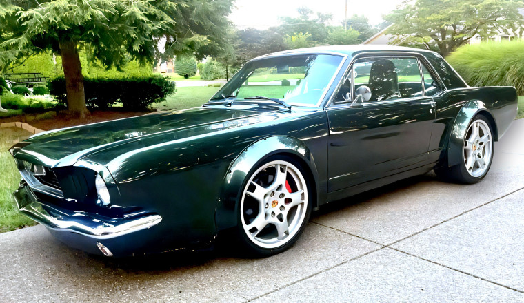 The Weirdest Mustang You’ll Ever See Is Actually A Porsche 911