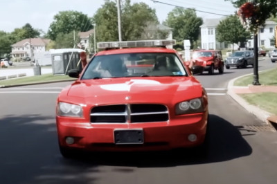 YouTubers Drive A Dodge Charger Around A Roundabout For 24 Hours Straight