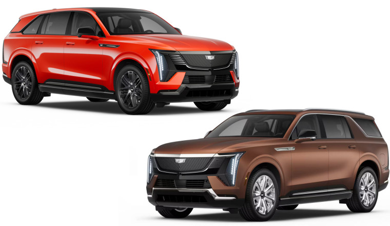Hell Yeah, The 2026 Cadillac Escalade IQ Comes In Two Different Oranges