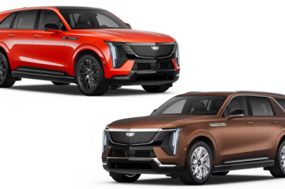 Hell Yeah, The 2026 Cadillac Escalade IQ Comes In Two Different Oranges