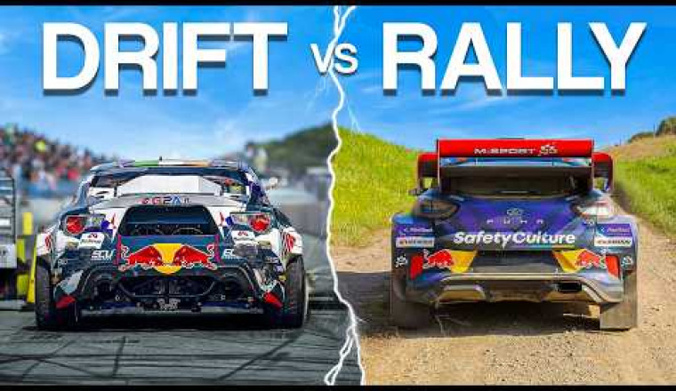 Drift Car vs Rally Car | Who Is The King of Car Control? | Red Bull Motorsports