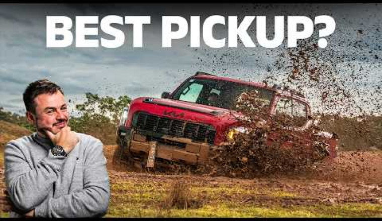 NEW Kia Tasman review (inc. off-road, underbody hoist & 0-100): Is this the new class leader?