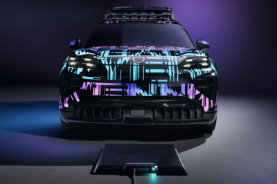 The New Porsche Cayenne EV Can Charge Wirelessly