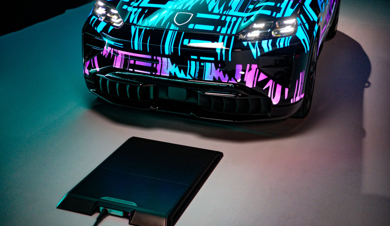 Porsche Cayenne Electric gets radical wireless charging tech