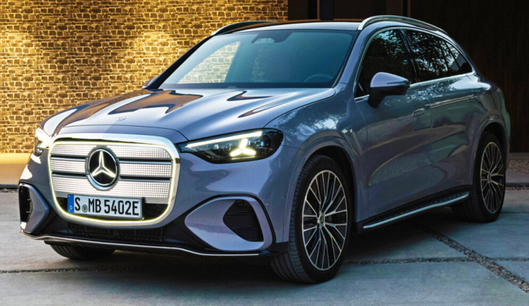 All-Electric Mercedes GLC Has A Grille Big Enough To Swallow BMW