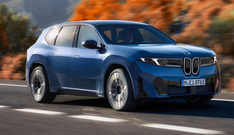 New BMW iX3 Promises 500-Mile Range, Fully-Lit Kidney Grilles