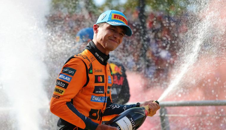 Norris gives his take on late-race swap with Piastri