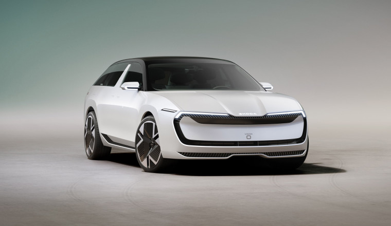 A Skoda estate car has never looked so cool
