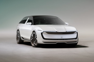 A Skoda estate car has never looked so cool