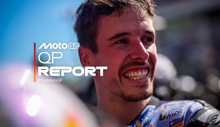 Alex Marquez lands lap record pole as Quartararo claims front row from Q1