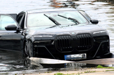 BMW Tries Jet Ski Drop-Off, Ends Up Dropping Into The Water Itself