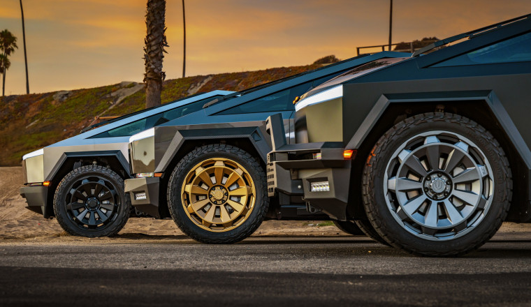 The Only Space These Cybertruck 24-Inch Wheels Need Is In Your Bank Account