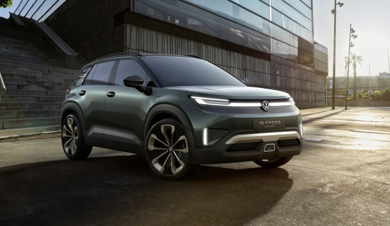 Volkswagen ID Cross Concept Is An Affordable Compact Electric Crossover With Seats That Turn Into A Bed