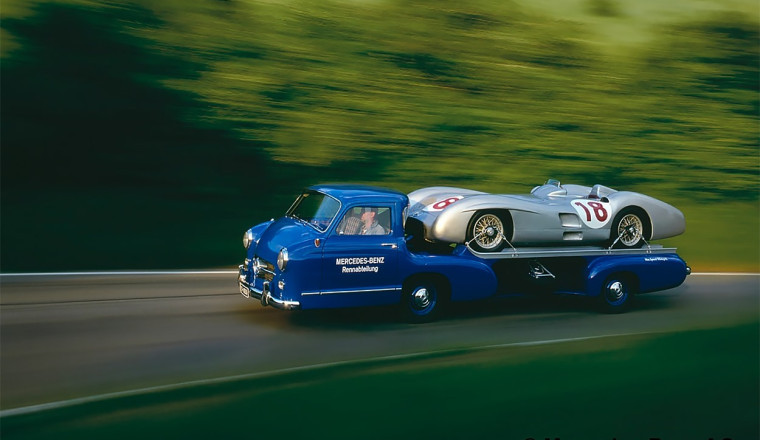 Mercedes-Benz’s 1950s “Blue Beast”: The Racing Truck That Redefined Speed and Style