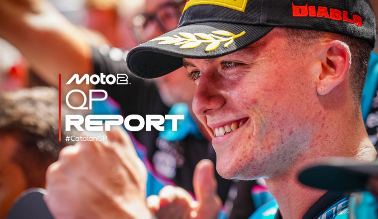 Holgado takes first Moto2™ pole to head Dixon and Veijer