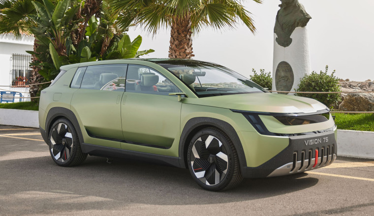 Skoda seven-seat EV due in 2026 as brand's new flagship
