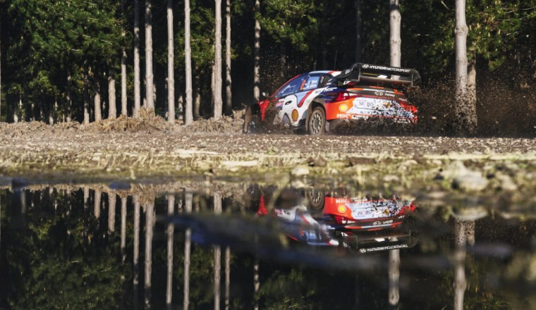 Tänak heads Toyota trio on Rally Chile shakedown