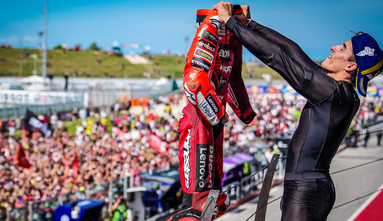 Comeback loading: Marc Marquez holds off Bezzecchi for Misano win