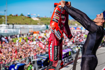 Comeback loading: Marc Marquez holds off Bezzecchi for Misano win