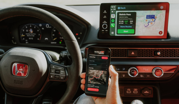 Honda Dream Drives App Helps You Discover More Than 120 Of Europe's Best Driving Roads